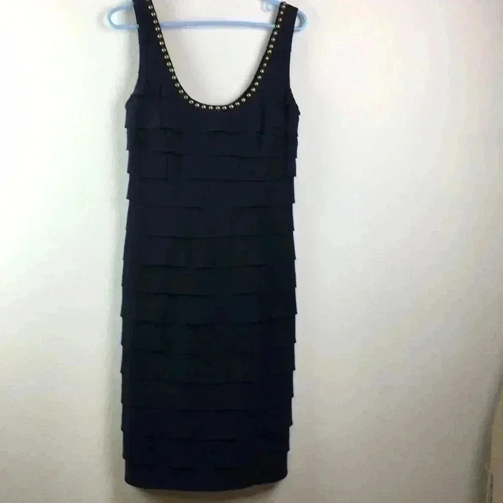 Sherrie Bloom Peter Noviello CHETTAB Dress Size 6